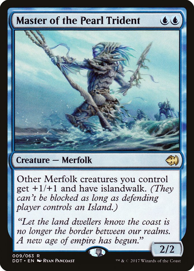 Master of the Pearl Trident [Duel Decks: Merfolk vs. Goblins] | Game Master's Emporium (The New GME)