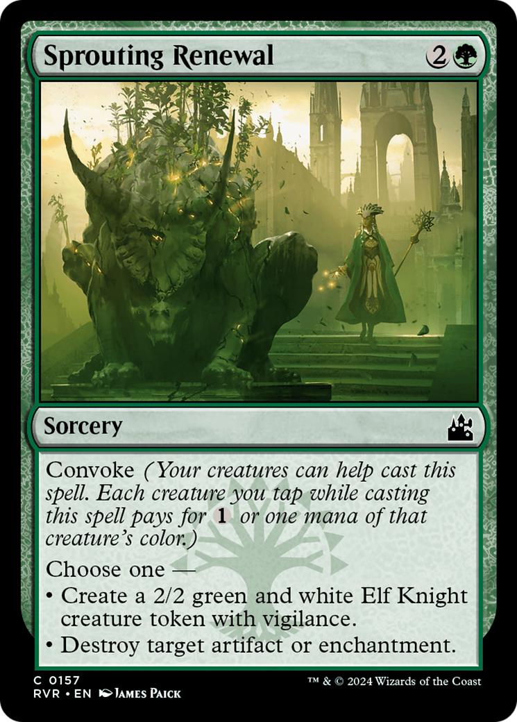 Sprouting Renewal [Ravnica Remastered] | Game Master's Emporium (The New GME)