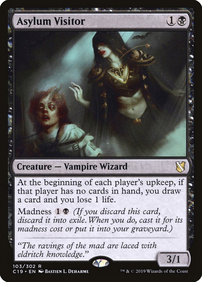 Asylum Visitor [Commander 2019] | Game Master's Emporium (The New GME)