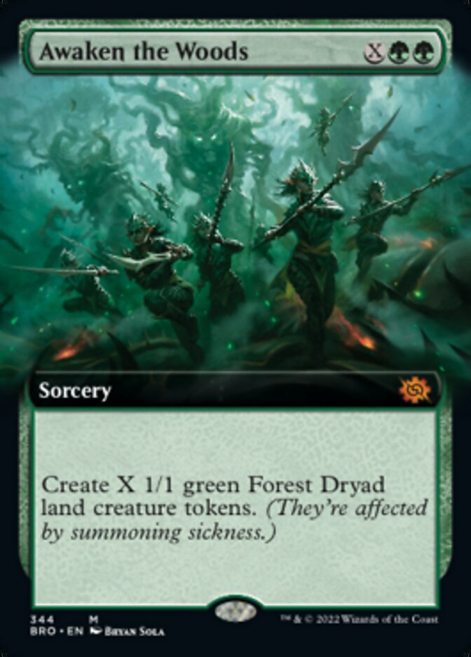 Awaken the Woods (Extended Art) [The Brothers' War] | Game Master's Emporium (The New GME)