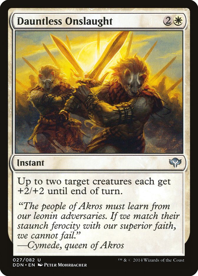 Dauntless Onslaught [Duel Decks: Speed vs. Cunning] | Game Master's Emporium (The New GME)
