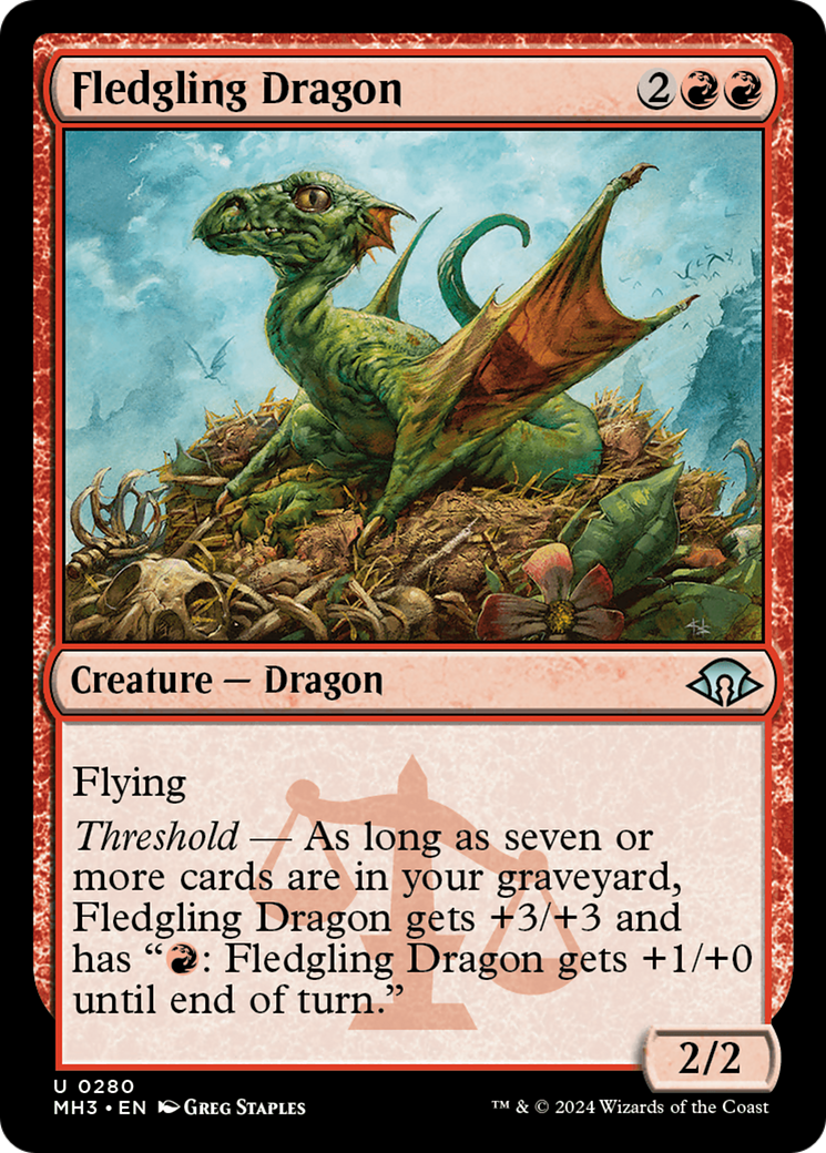 Fledgling Dragon [Modern Horizons 3] | Game Master's Emporium (The New GME)