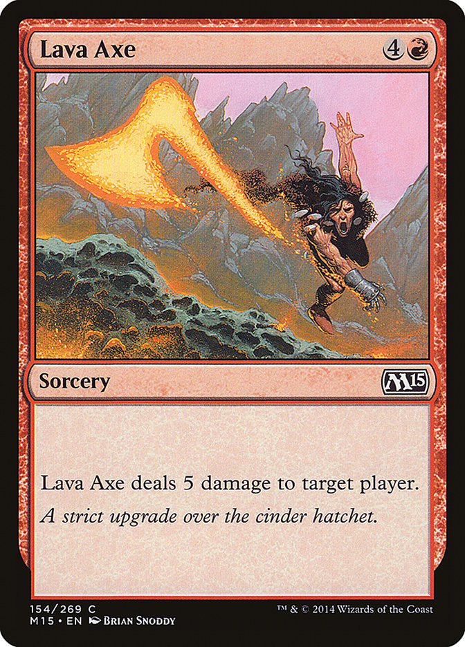 Lava Axe [Magic 2015] | Game Master's Emporium (The New GME)