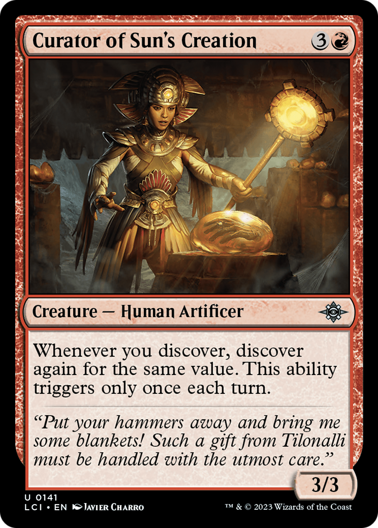 Curator of Sun's Creation [The Lost Caverns of Ixalan] | Game Master's Emporium (The New GME)
