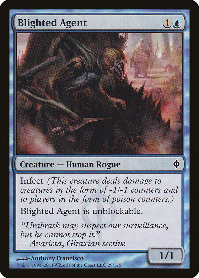 Blighted Agent [New Phyrexia] | Game Master's Emporium (The New GME)