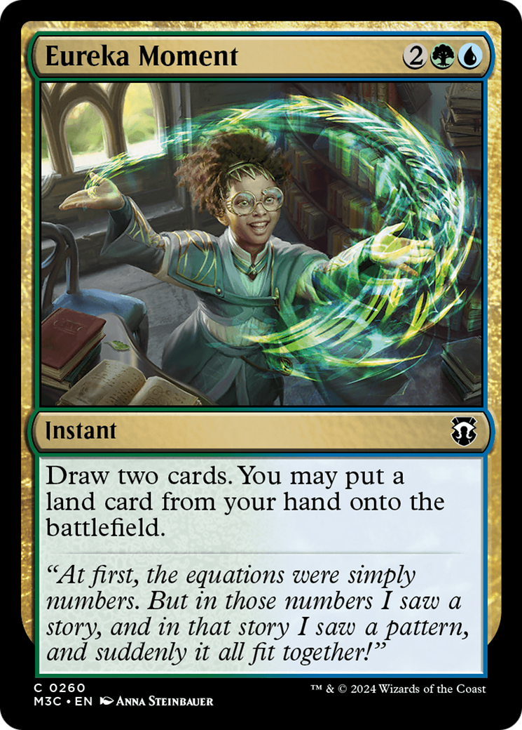 Eureka Moment (Ripple Foil) [Modern Horizons 3 Commander] | Game Master's Emporium (The New GME)