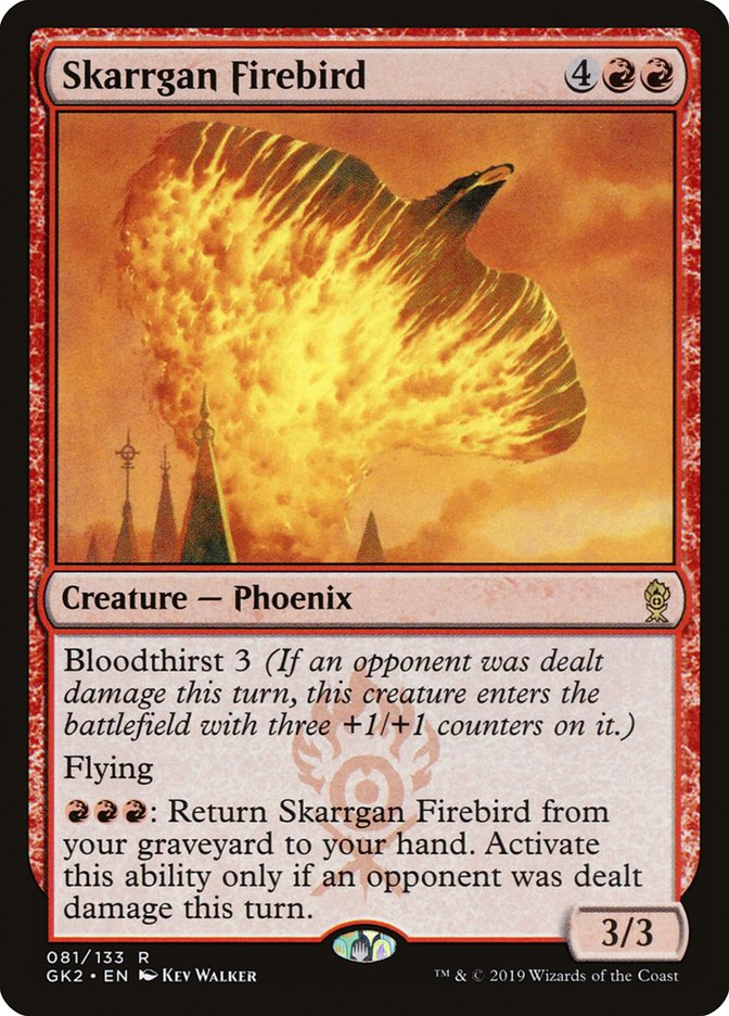 Skarrgan Firebird [Ravnica Allegiance Guild Kit] | Game Master's Emporium (The New GME)