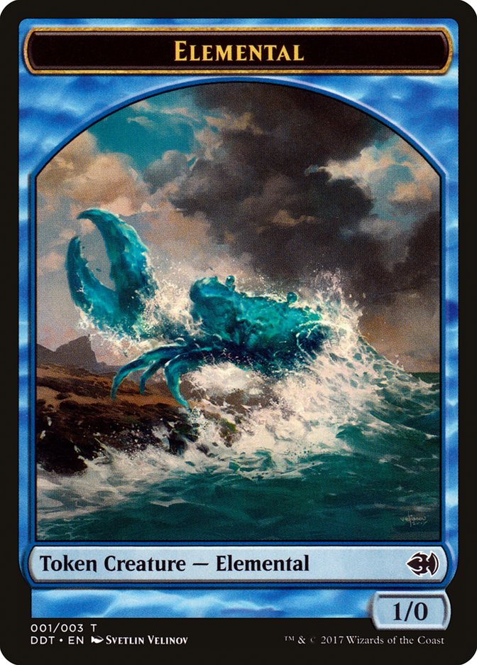 Elemental Token [Duel Decks: Merfolk vs. Goblins Tokens] | Game Master's Emporium (The New GME)