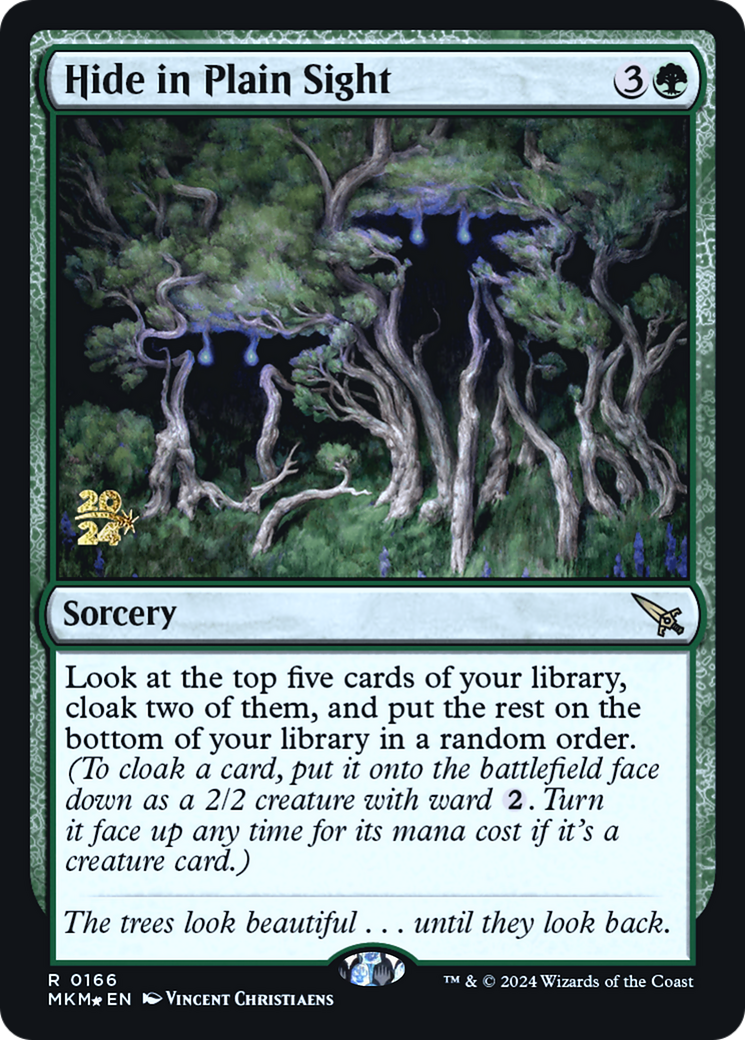 Hide in Plain Sight [Murders at Karlov Manor Prerelease Promos] | Game Master's Emporium (The New GME)
