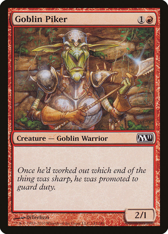 Goblin Piker [Magic 2011] | Game Master's Emporium (The New GME)