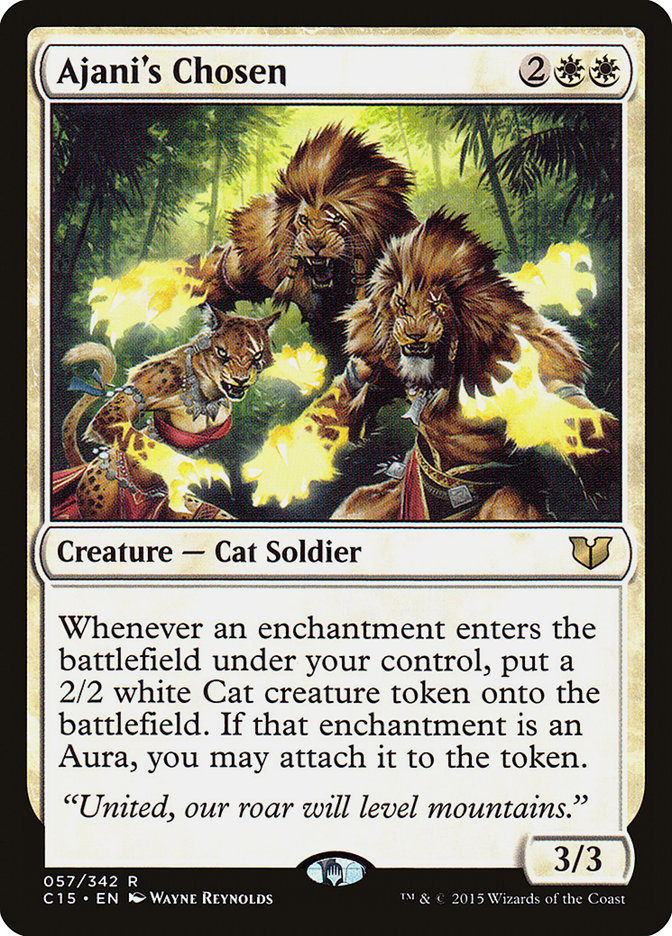 Ajani's Chosen [Commander 2015] | Game Master's Emporium (The New GME)