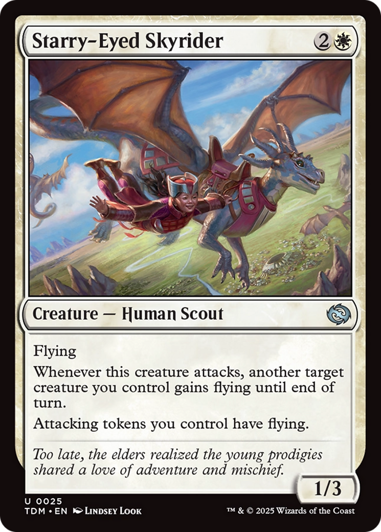 Starry-Eyed Skyrider [Tarkir: Dragonstorm] | Game Master's Emporium (The New GME)