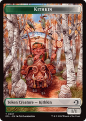 Elf // Kithkin (0007) Double-Sided Token [Lorwyn Eclipsed Tokens] | Game Master's Emporium (The New GME)