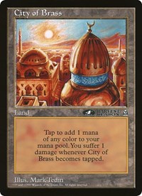 City of Brass (4th Place) (Oversized) [Oversize Cards] | Game Master's Emporium (The New GME)