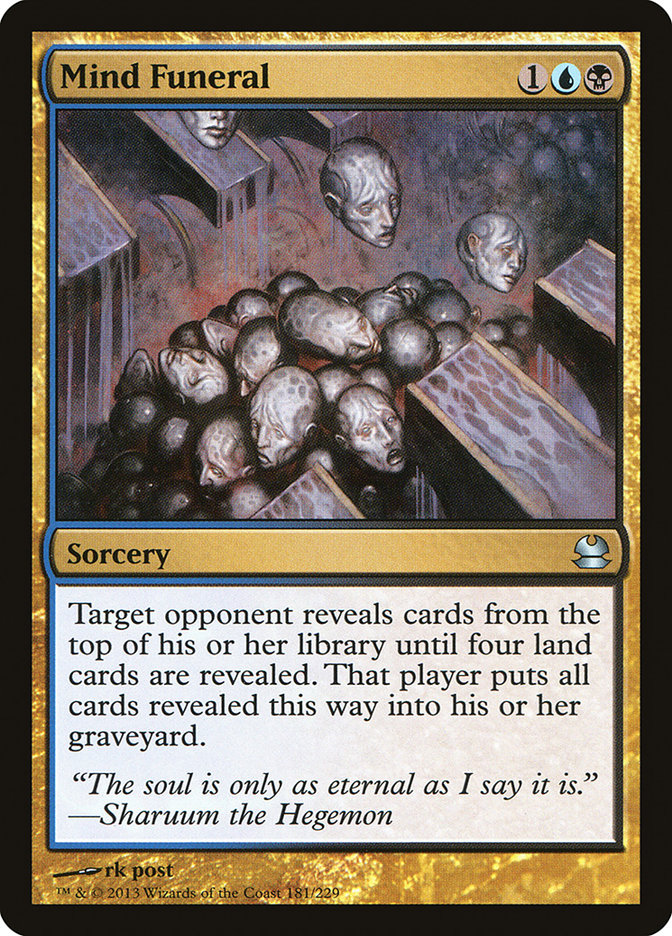 Mind Funeral [Modern Masters] | Game Master's Emporium (The New GME)