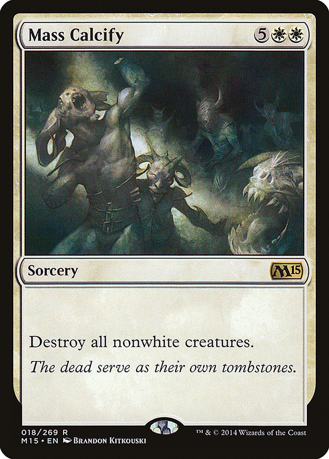 Mass Calcify [Magic 2015] | Game Master's Emporium (The New GME)
