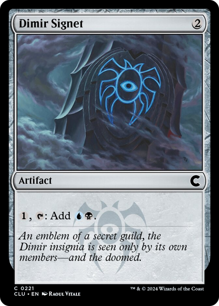 Dimir Signet [Ravnica: Clue Edition] | Game Master's Emporium (The New GME)