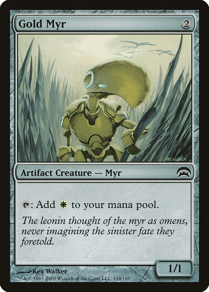Gold Myr [Planechase] | Game Master's Emporium (The New GME)