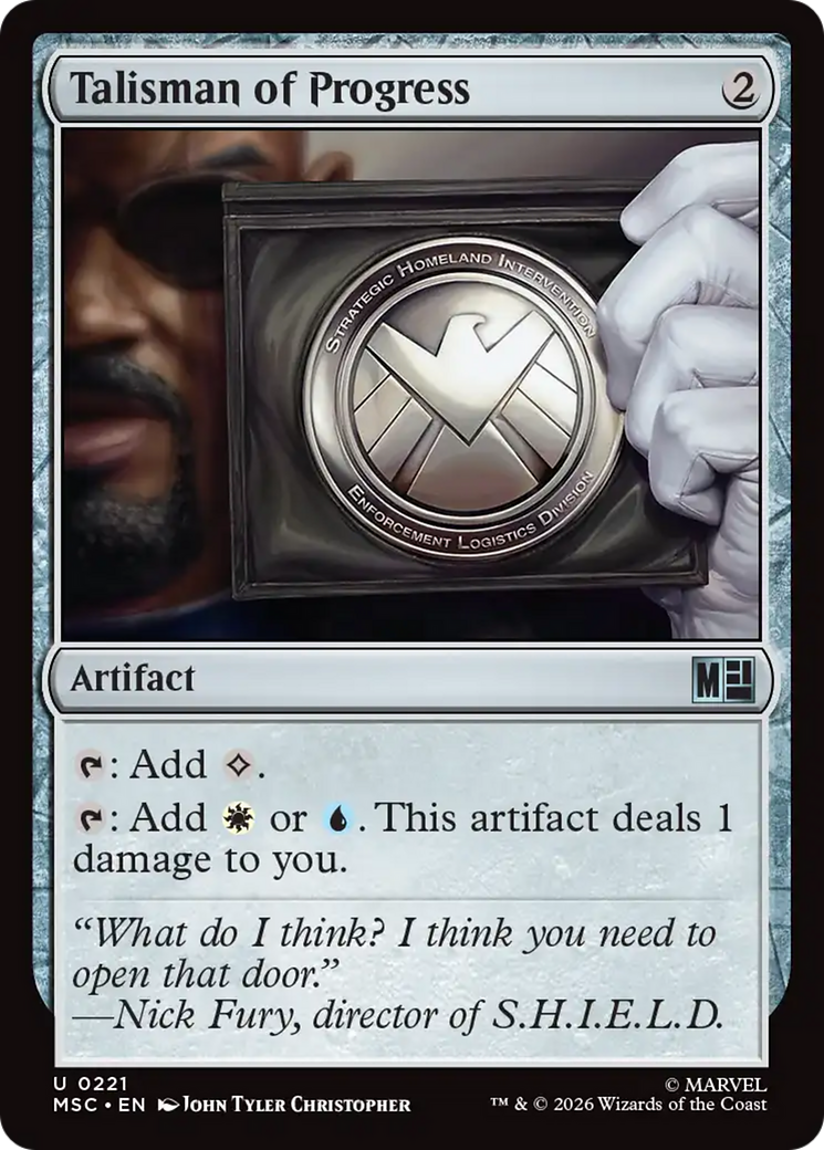 Talisman of Progress [Marvel Super Heroes Commander] | Game Master's Emporium (The New GME)