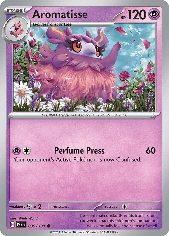 Aromatisse (039/131) [Scarlet & Violet: Prismatic Evolutions] | Game Master's Emporium (The New GME)