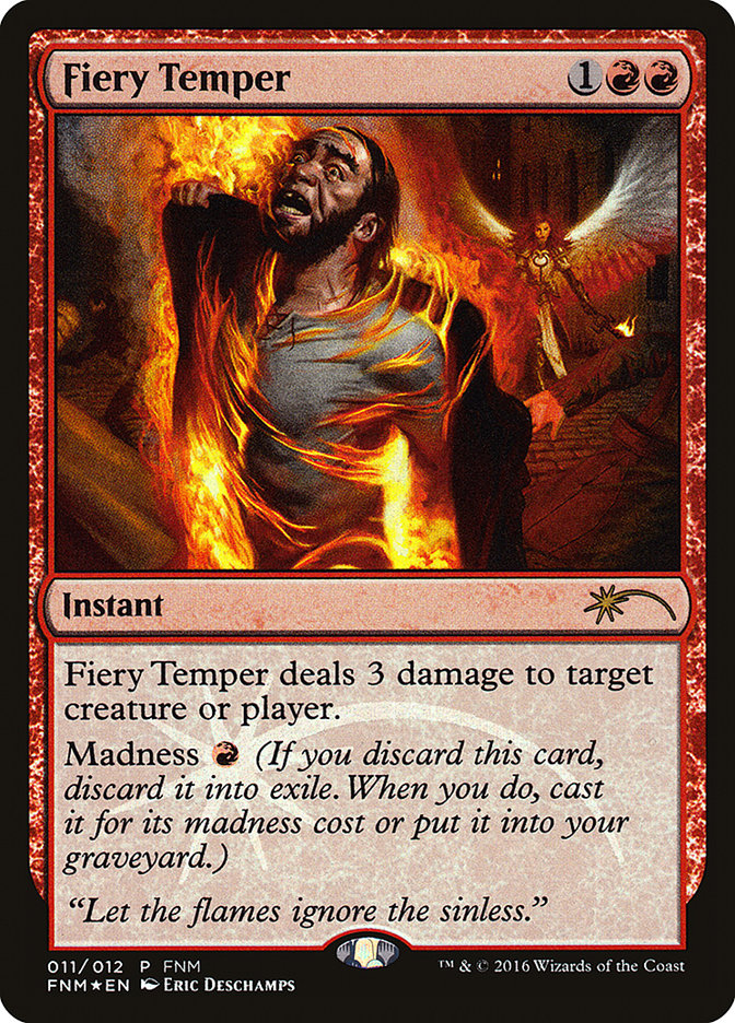 Fiery Temper [Friday Night Magic 2016] | Game Master's Emporium (The New GME)