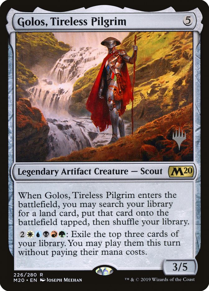 Golos, Tireless Pilgrim (Promo Pack) [Core Set 2020 Promos] | Game Master's Emporium (The New GME)
