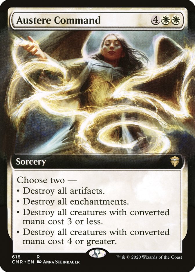 Austere Command (Extended Art) [Commander Legends] | Game Master's Emporium (The New GME)