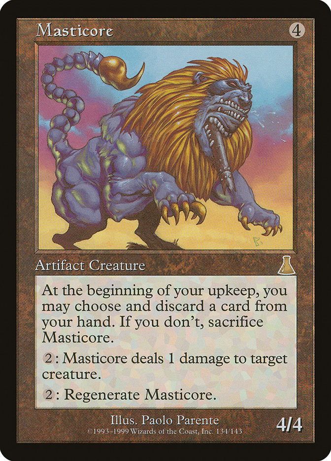 Masticore [Urza's Destiny] | Game Master's Emporium (The New GME)