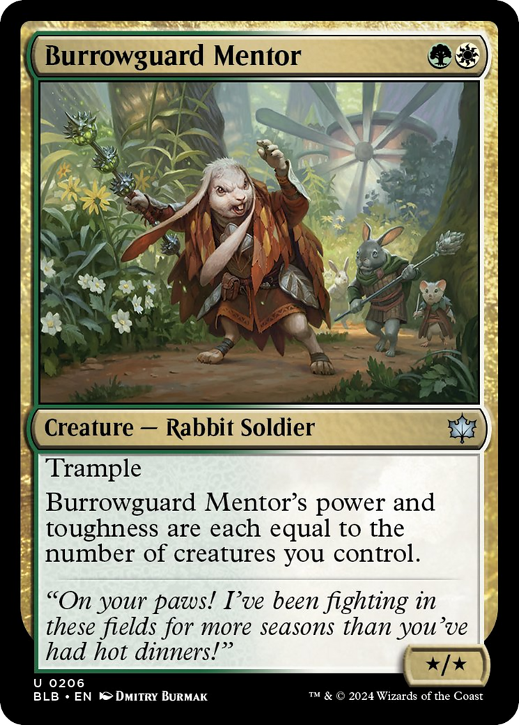 Burrowguard Mentor [Bloomburrow] | Game Master's Emporium (The New GME)