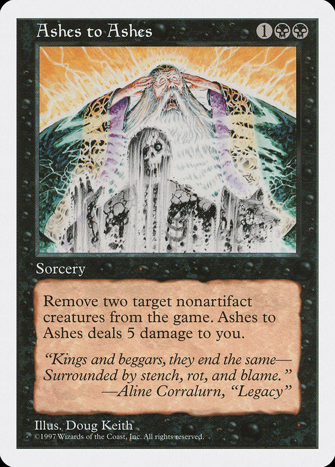 Ashes to Ashes [Fifth Edition] | Game Master's Emporium (The New GME)