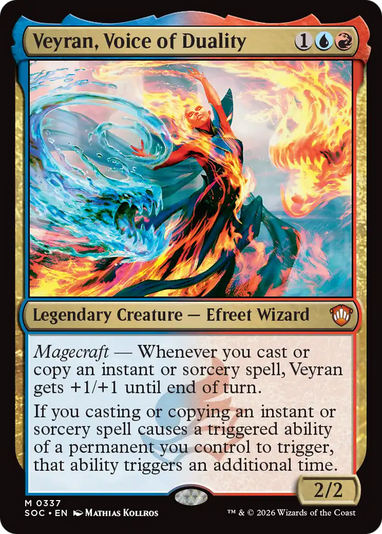 Veyran, Voice of Duality [Secrets of Strixhaven Commander] | Game Master's Emporium (The New GME)