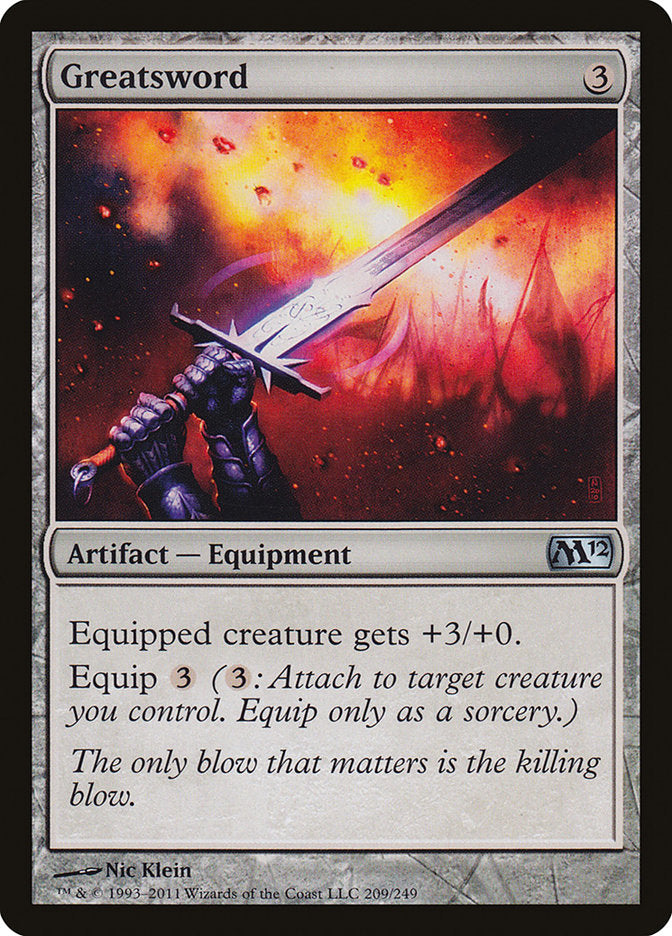 Greatsword [Magic 2012] | Game Master's Emporium (The New GME)