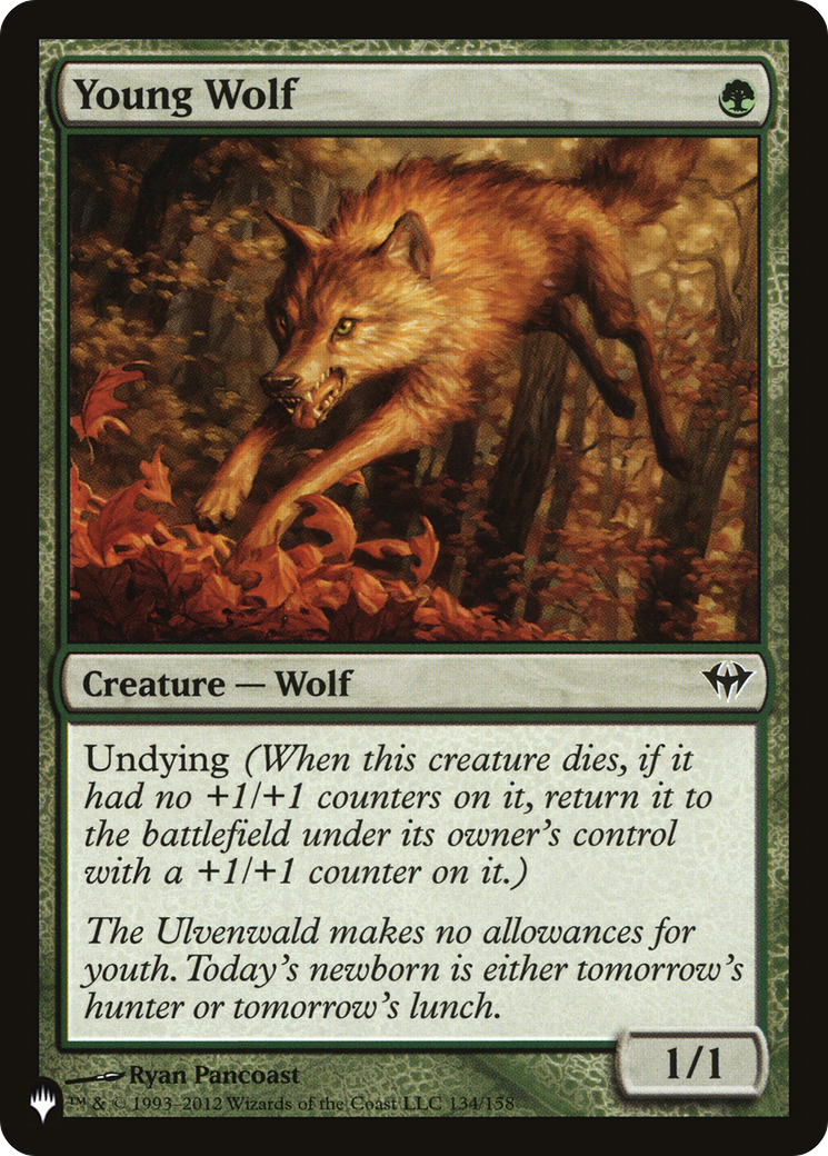 Young Wolf [The List Reprints] | Game Master's Emporium (The New GME)