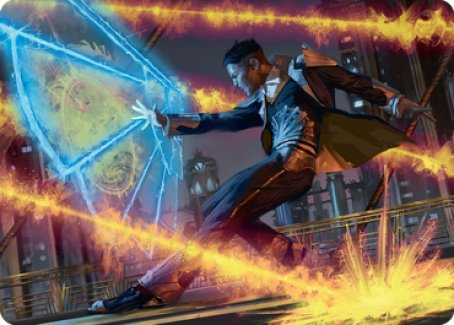 Wingshield Agent Art Card [Streets of New Capenna Art Series] | Game Master's Emporium (The New GME)