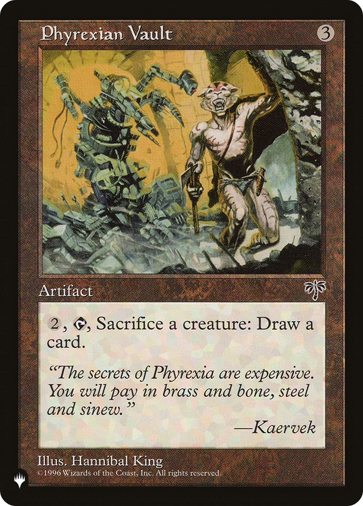 Phyrexian Vault [The List] | Game Master's Emporium (The New GME)