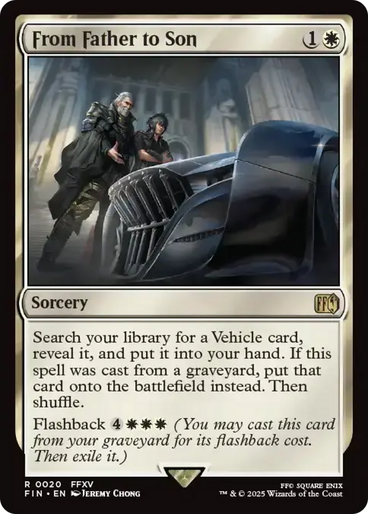 From Father to Son [FINAL FANTASY] | Game Master's Emporium (The New GME)