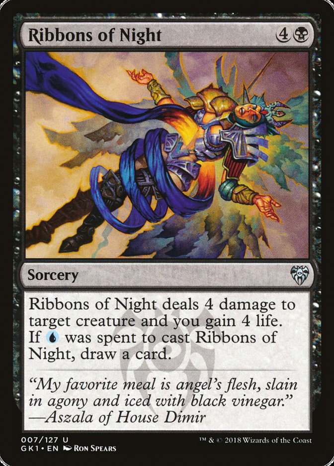 Ribbons of Night [Guilds of Ravnica Guild Kit] | Game Master's Emporium (The New GME)