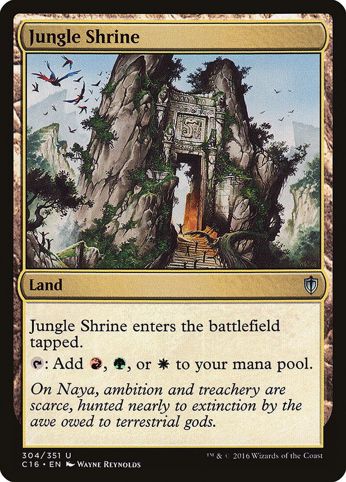 Jungle Shrine [Commander 2016] | Game Master's Emporium (The New GME)