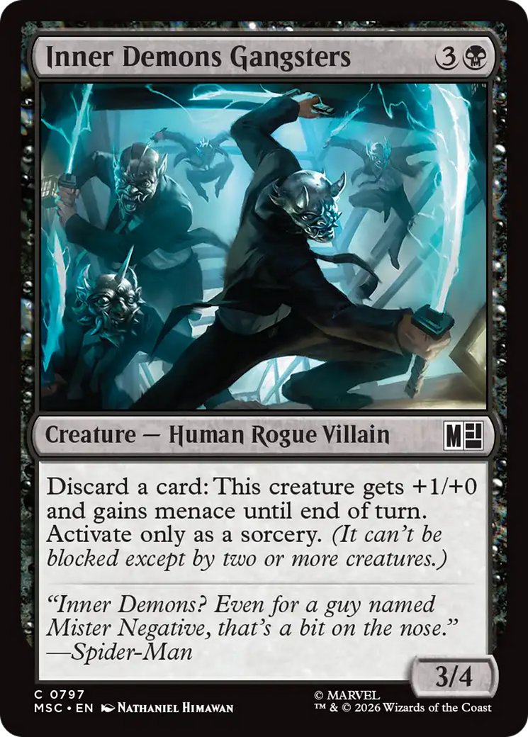 Inner Demons Gangsters [Marvel Super Heroes Commander] | Game Master's Emporium (The New GME)