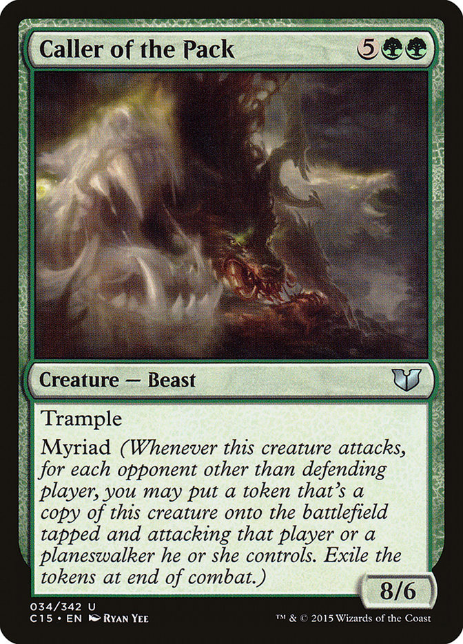 Caller of the Pack [Commander 2015] | Game Master's Emporium (The New GME)
