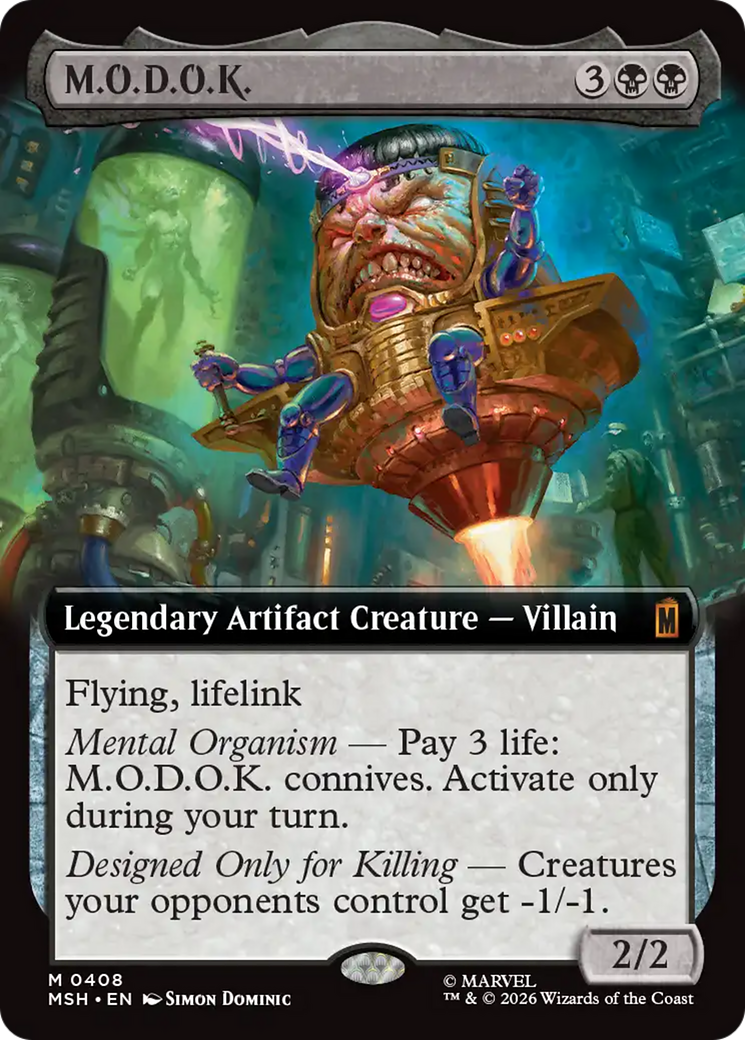 M.O.D.O.K. (Extended Art) [Marvel Super Heroes] | Game Master's Emporium (The New GME)
