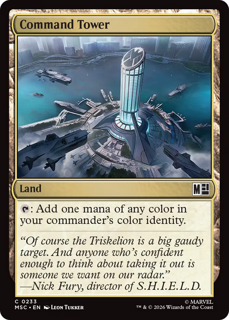 Command Tower [Marvel Super Heroes Commander] | Game Master's Emporium (The New GME)