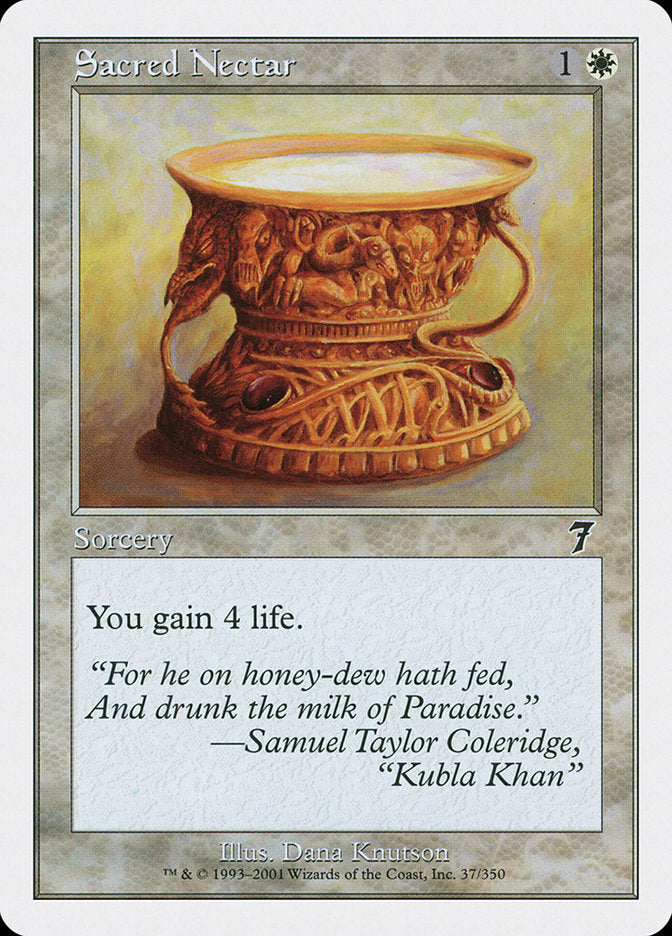 Sacred Nectar [Seventh Edition] | Game Master's Emporium (The New GME)