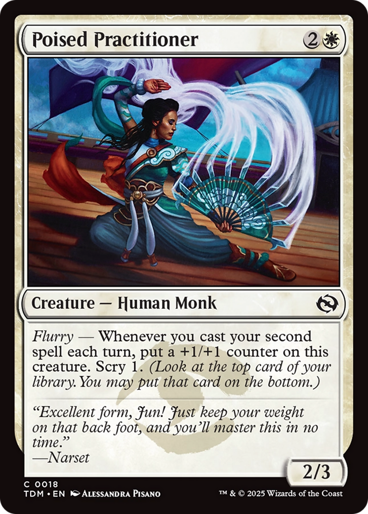 Poised Practitioner [Tarkir: Dragonstorm] | Game Master's Emporium (The New GME)