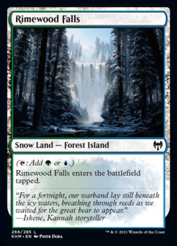 Rimewood Falls [Kaldheim] | Game Master's Emporium (The New GME)