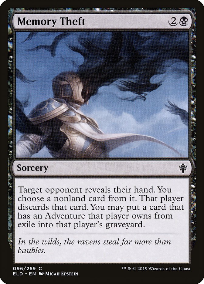 Memory Theft [Throne of Eldraine] | Game Master's Emporium (The New GME)