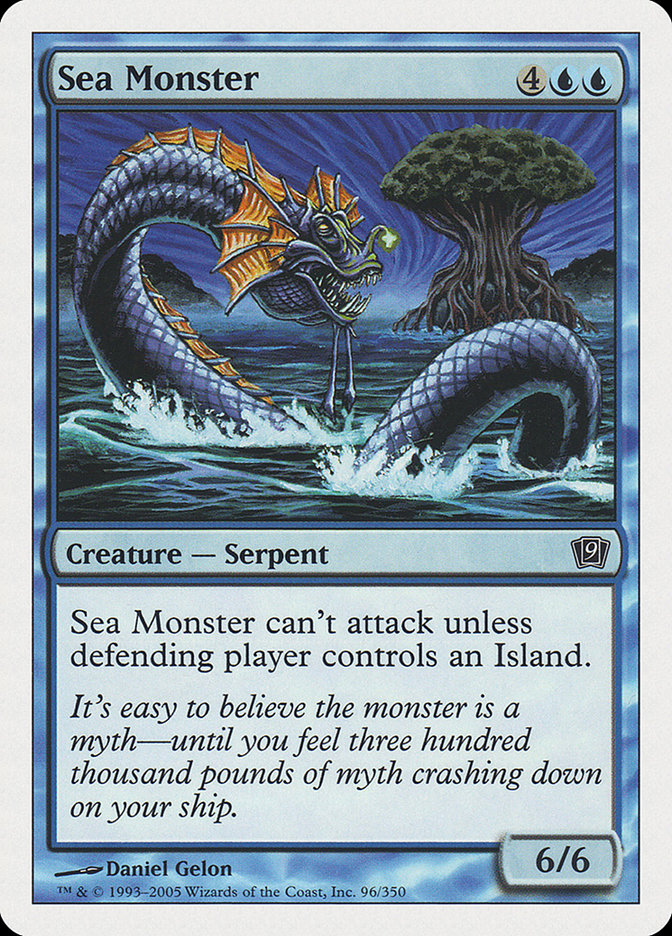 Sea Monster [Ninth Edition] | Game Master's Emporium (The New GME)