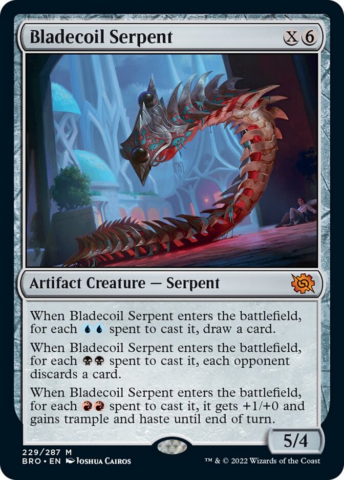 Bladecoil Serpent [The Brothers' War] | Game Master's Emporium (The New GME)