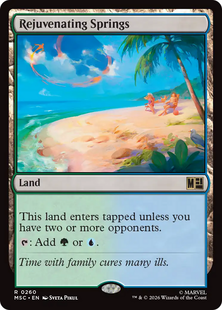 Rejuvenating Springs [Marvel Super Heroes Commander] | Game Master's Emporium (The New GME)