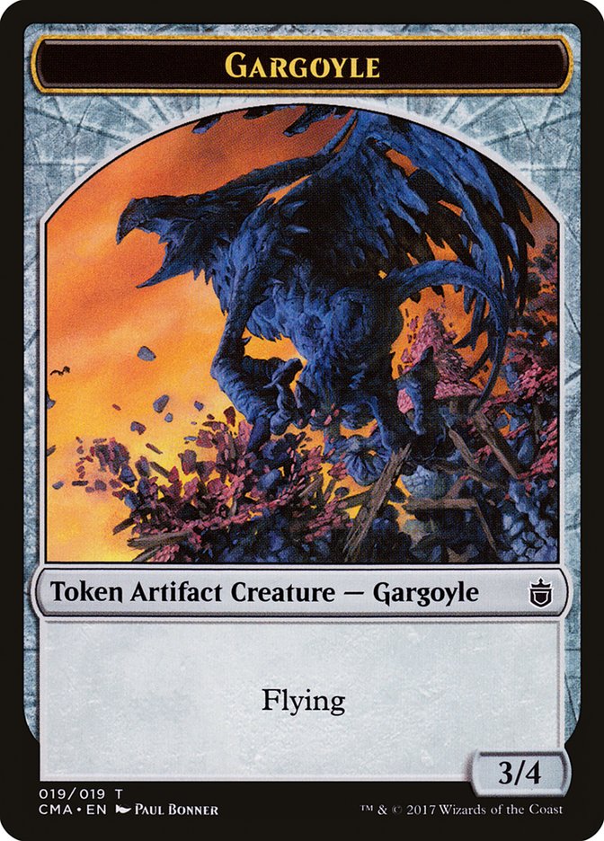 Gargoyle Token [Commander Anthology Tokens] | Game Master's Emporium (The New GME)